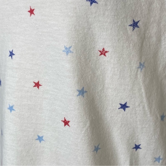 Gap Star Print V Neck T-Shirt - Picture 4 of 7